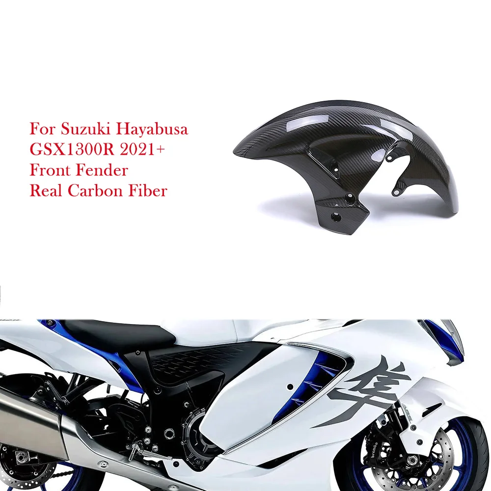 For Suzuki GSX 1300R Hayabusa GSX1300R 2021 2022 2023 2024 Real Carbon Fiber Front Fender Hugger Mudguard Motorcycle Accessories
For Suzuki GSX 1300R Hayabusa GSX1300R 2021 2022 2023 2024 Real Carbon Fiber Front Fender Hugger Mudguard Motorcycle Accessories