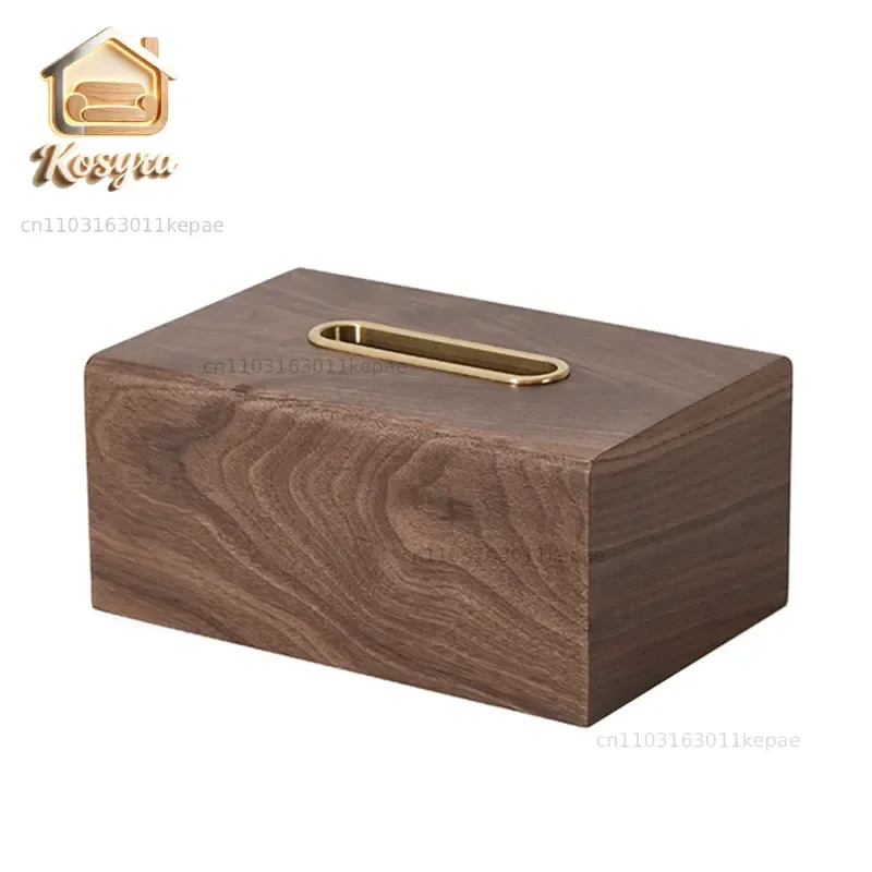 Nordic Walnut Wood Tissue Box Light Luxury Home Living Room Decorations Removable Dining Table Napkin Holder
Nordic Walnut Wood Tissue Box Light Luxury Home Living Room Decorations Removable Dining Table Napkin Holder