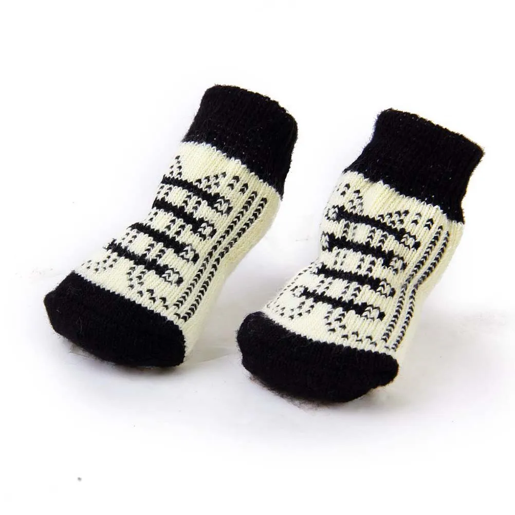 4pcs Dog Socks Pet Cotton Socks For Small Dogs Cats Xl Size Black White Non Slip Anti Rubber Pattern Keep Paws Clean Safe From
4pcs Dog Socks Pet Cotton Socks For Small Dogs Cats Xl Size Black White Non Slip Anti Rubber Pattern Keep Paws Clean Safe From