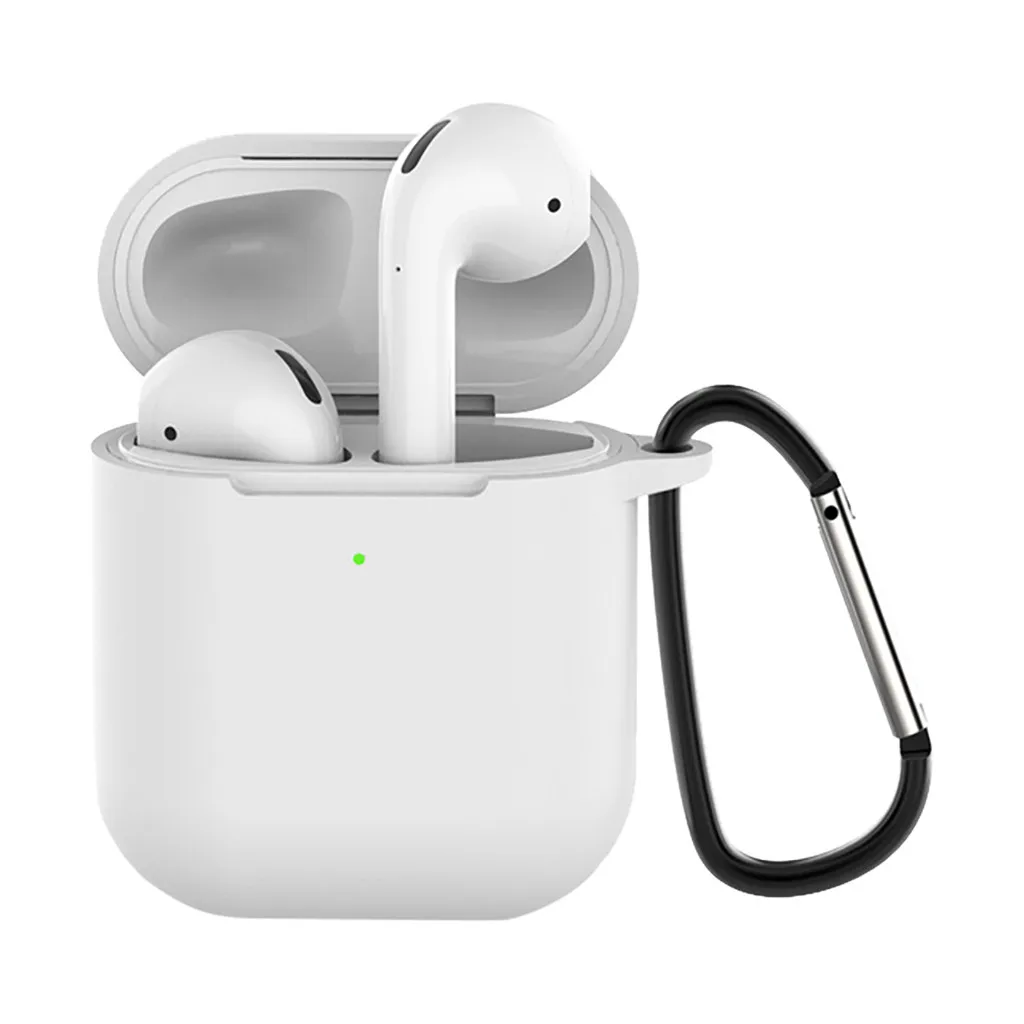 Силиконовый чехол для беспроводных наушников Apple AirPods 2, противоударный моющийся защитный чехол для наушников с заушным крючком
Силиконовый чехол для беспроводных наушников Apple AirPods 2, противоударный моющийся защитный чехол для наушников с заушным крючком