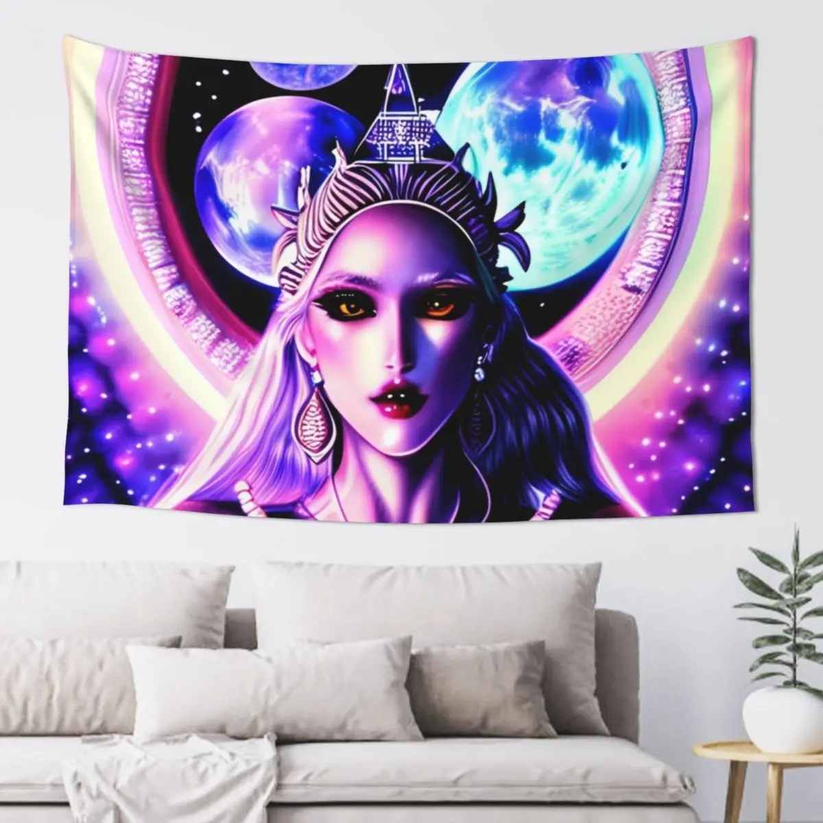 Triple moon goddess Tapestry Wall Decoration Room Ornaments On The Wall Tapestry
Triple moon goddess Tapestry Wall Decoration Room Ornaments On The Wall Tapestry