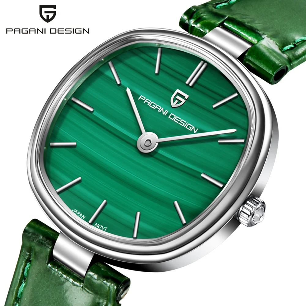 New PAGANI DESIGN Lady Quartz Watches 32MM Fashion Simple Leather Band Synthetic Sapphire Glass Watch Gifts For Women PD1825
New PAGANI DESIGN Lady Quartz Watches 32MM Fashion Simple Leather Band Synthetic Sapphire Glass Watch Gifts For Women PD1825
