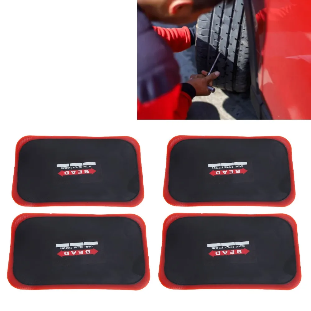 10PCS Rubber Tire Repair Patch 80 X 130mm Rectangle Tube Repair Patch Strong Adhesive Thickened Tire Tube Patch
10PCS Rubber Tire Repair Patch 80 X 130mm Rectangle Tube Repair Patch Strong Adhesive Thickened Tire Tube Patch