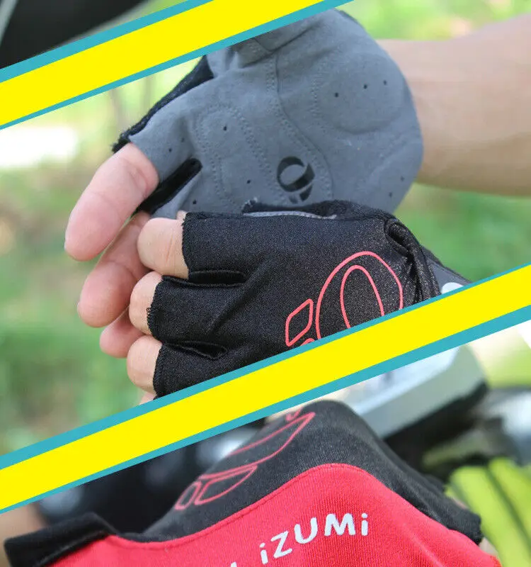 Men Cycling Gloves Bike Half Finger Bicycle Bike Gel Padded Fingerless Sports
Men Cycling Gloves Bike Half Finger Bicycle Bike Gel Padded Fingerless Sports
