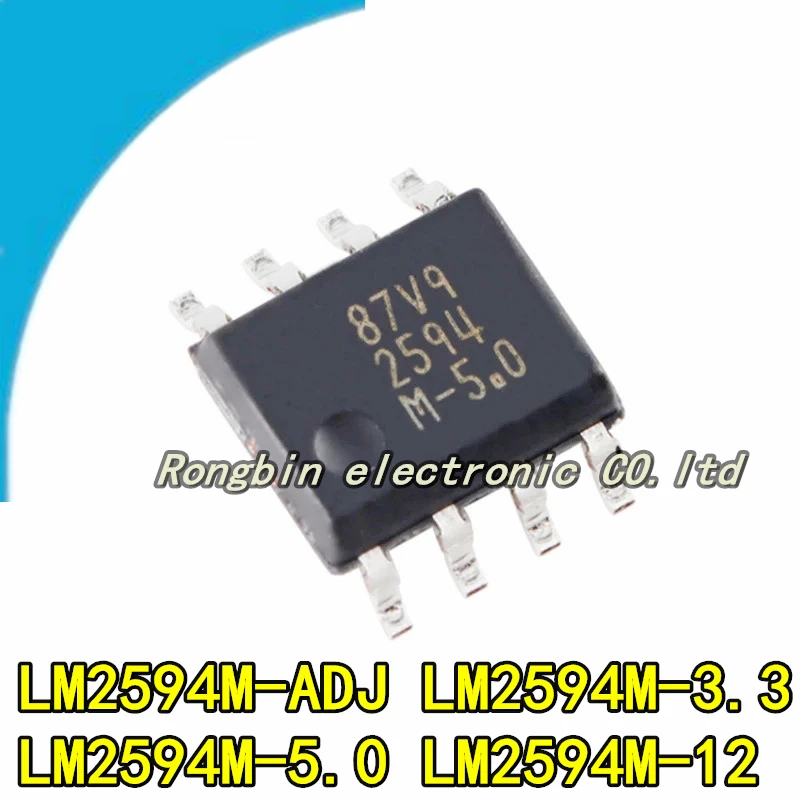 5PCS NEW SMD LM2594M-ADJ LM2594M-3.3 LM2594M-5.0 LM2594M-12 SOP8 Voltage regulator chip
5PCS NEW SMD LM2594M-ADJ LM2594M-3.3 LM2594M-5.0 LM2594M-12 SOP8 Voltage regulator chip