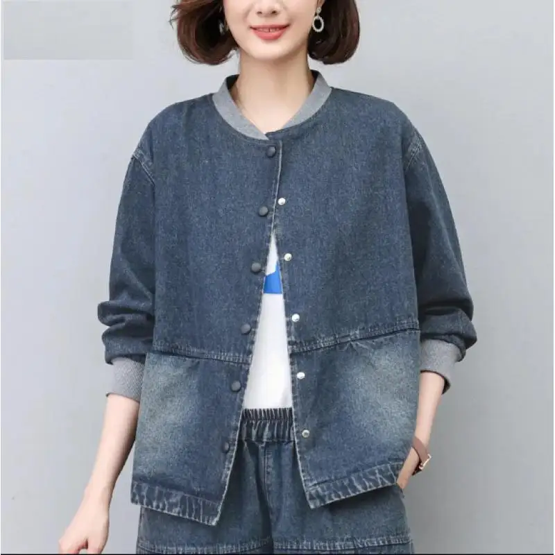 Cowboy Jacket Women's Short Style Spring And Autumn Thin Style 2024 New Loose Casual Single Breasted Top
Cowboy Jacket Women's Short Style Spring And Autumn Thin Style 2024 New Loose Casual Single Breasted Top