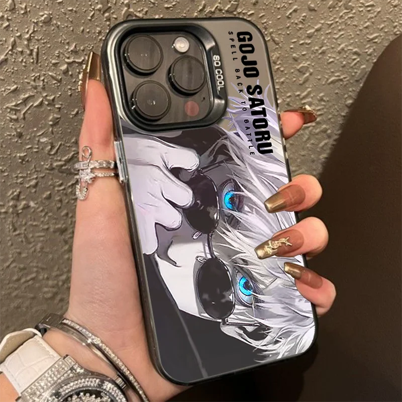 Japanese anime cool Gojo Satoru Soft Case protection for iPhone 11 12 13 14 16 15 Pro Max 7 8 Plus XS X hard Cover
Japanese anime cool Gojo Satoru Soft Case protection for iPhone 11 12 13 14 16 15 Pro Max 7 8 Plus XS X hard Cover