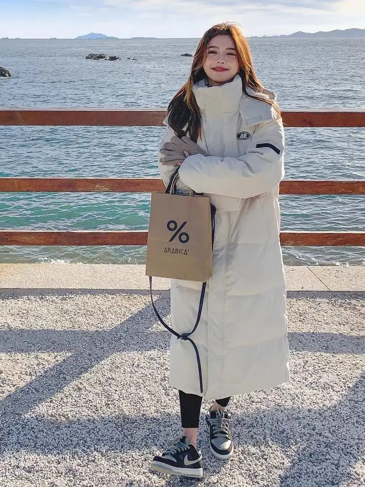 2025 Winter Jacket New Long Down Cotton Jackets Women Hooded Parkas Coat Female Loose Padded Cotton Thicken Warm Puffer Jackets
2025 Winter Jacket New Long Down Cotton Jackets Women Hooded Parkas Coat Female Loose Padded Cotton Thicken Warm Puffer Jackets