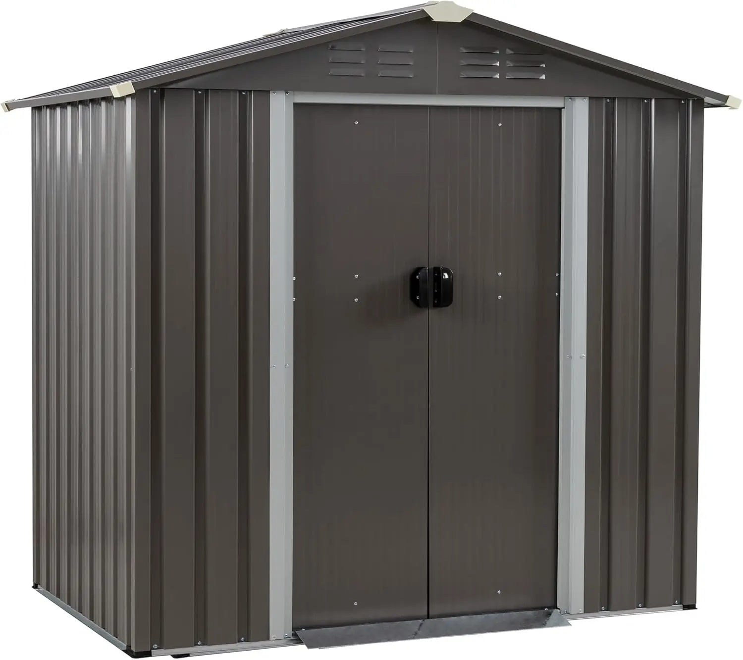 6x4 FT Outdoor Garden Storage Shed,Waterproof Metal Garden Sheds with Lockable Double Door,for Garden,Patio,Lawn gray
6x4 FT Outdoor Garden Storage Shed,Waterproof Metal Garden Sheds with Lockable Double Door,for Garden,Patio,Lawn gray