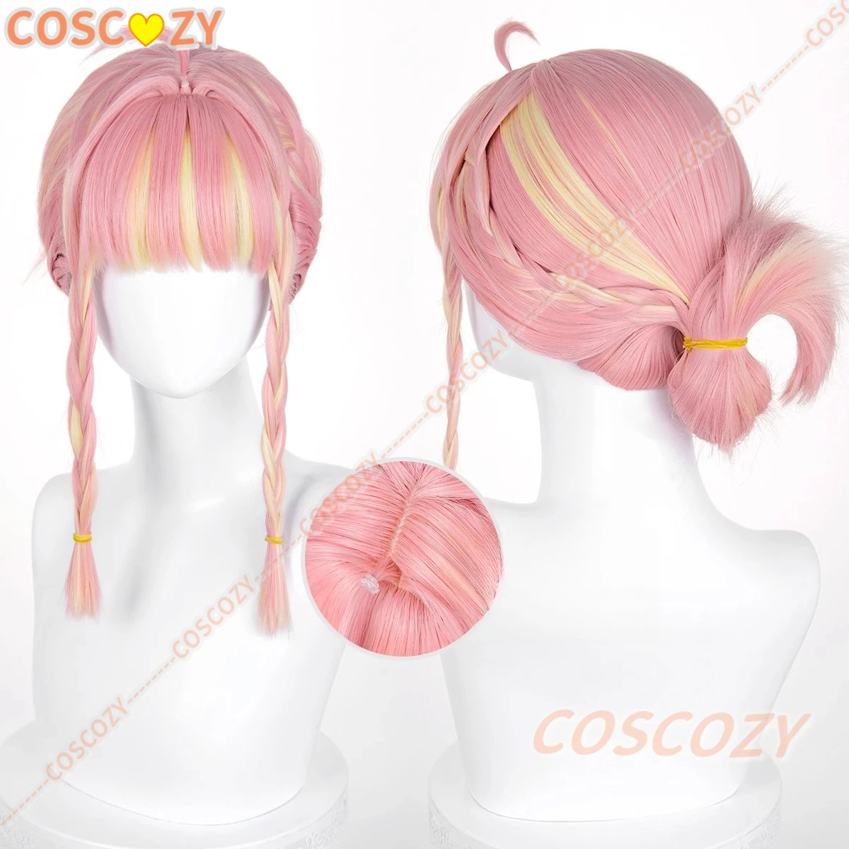 Game OW Synthetic Hair Angela Ziegler Long 40cm Mixed Color Tie Hair Cosplay Anime Wig Mercy Heat Resistant Hair Halloween Wigs
Game OW Synthetic Hair Angela Ziegler Long 40cm Mixed Color Tie Hair Cosplay Anime Wig Mercy Heat Resistant Hair Halloween Wigs