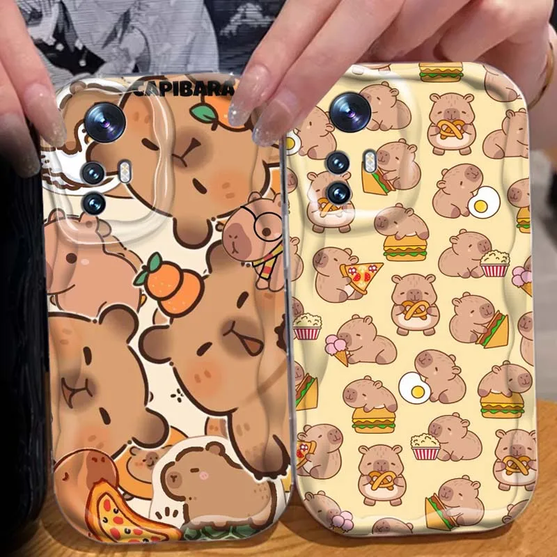 Cartoon Cute Capybara Popular For Xiaomi Mi 11 12 12T 14 15 Lite Ultra Poco F4 X3 X5 X6 X4 X7 M6 F6 Pro 5G Wave Oil Phone Case
Cartoon Cute Capybara Popular For Xiaomi Mi 11 12 12T 14 15 Lite Ultra Poco F4 X3 X5 X6 X4 X7 M6 F6 Pro 5G Wave Oil Phone Case