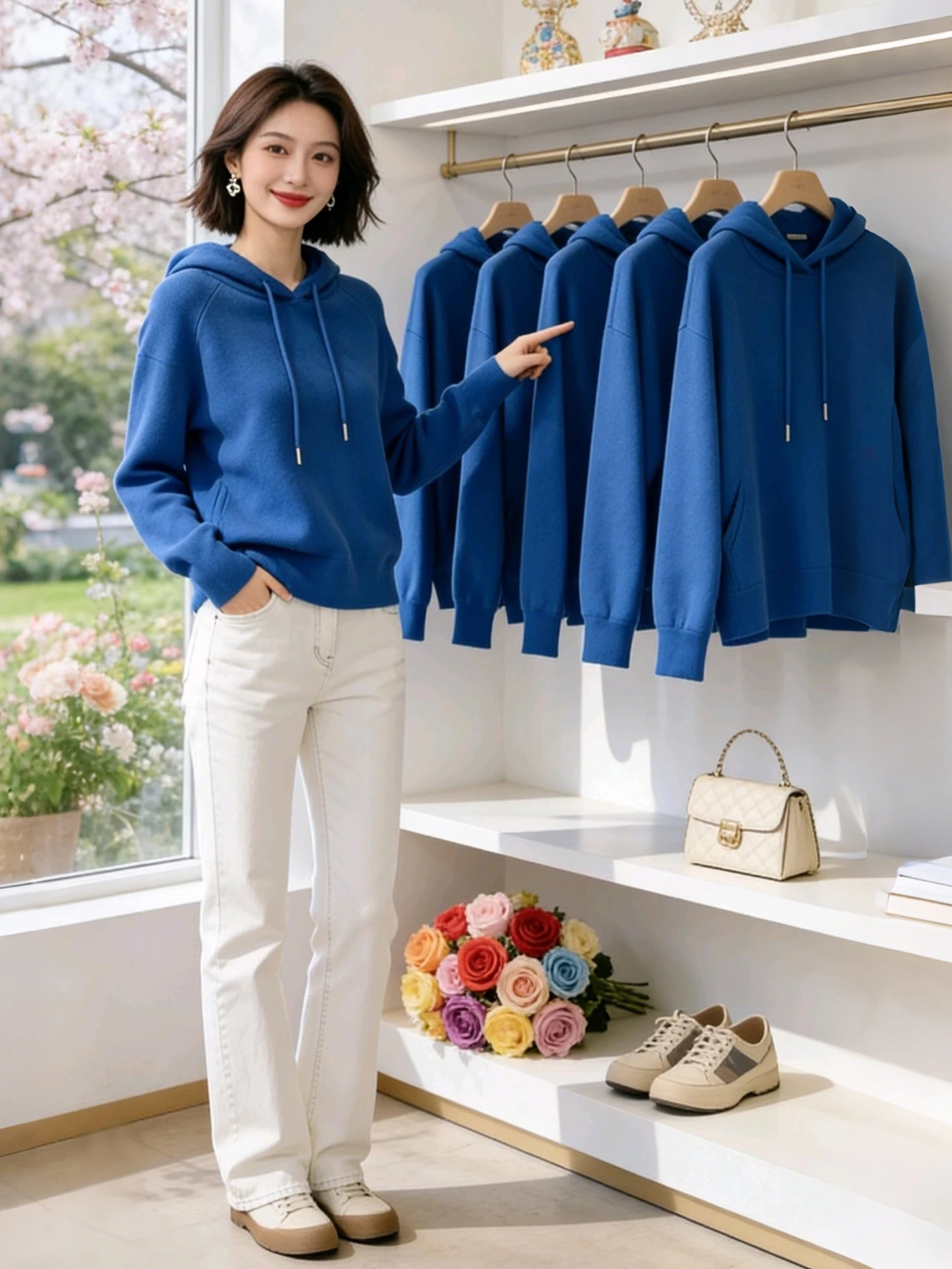 Women's Casual Long Sleeve Hoodie Spring Autumn Fashionable Versatile Comfortable Standard Fit Hooded Sweatshirt
Women's Casual Long Sleeve Hoodie Spring Autumn Fashionable Versatile Comfortable Standard Fit Hooded Sweatshirt