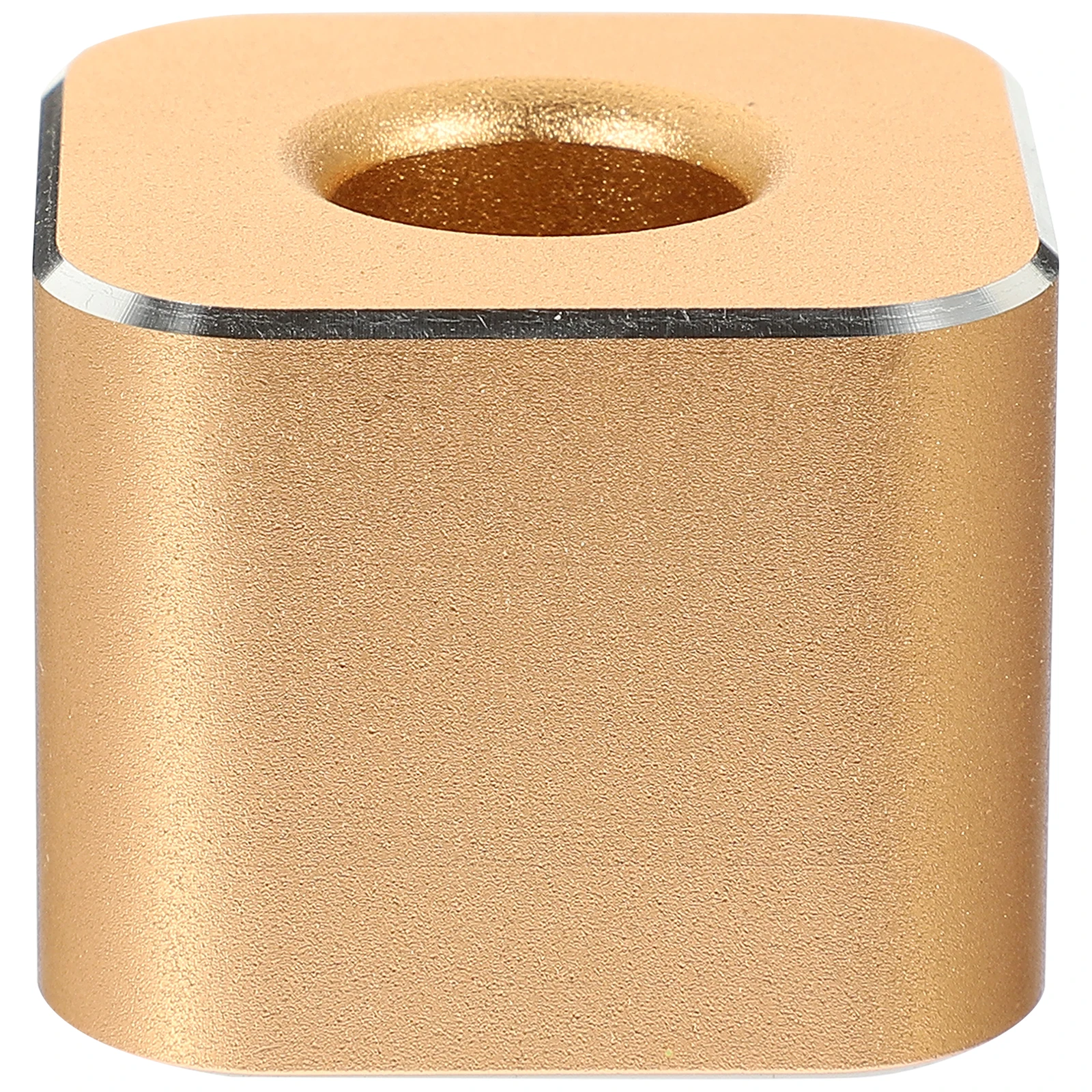 Aluminum Alloy Single Pen Holder Square Round Hole Desk Storage for Fountain Pens Office Writing Student Supplies Metal Pen
Aluminum Alloy Single Pen Holder Square Round Hole Desk Storage for Fountain Pens Office Writing Student Supplies Metal Pen