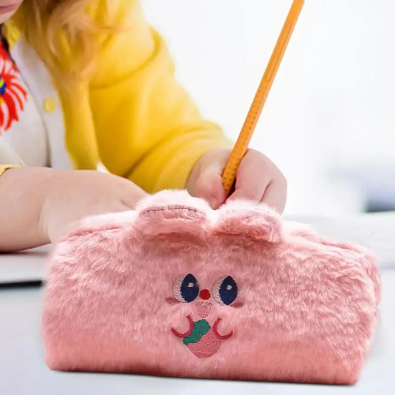 Cute Plush Pencil Case Soft Large Capacity Stationery Pencil Storage Bag Multi-functional Makeup Bags Wallet Girl's Gift
Cute Plush Pencil Case Soft Large Capacity Stationery Pencil Storage Bag Multi-functional Makeup Bags Wallet Girl's Gift