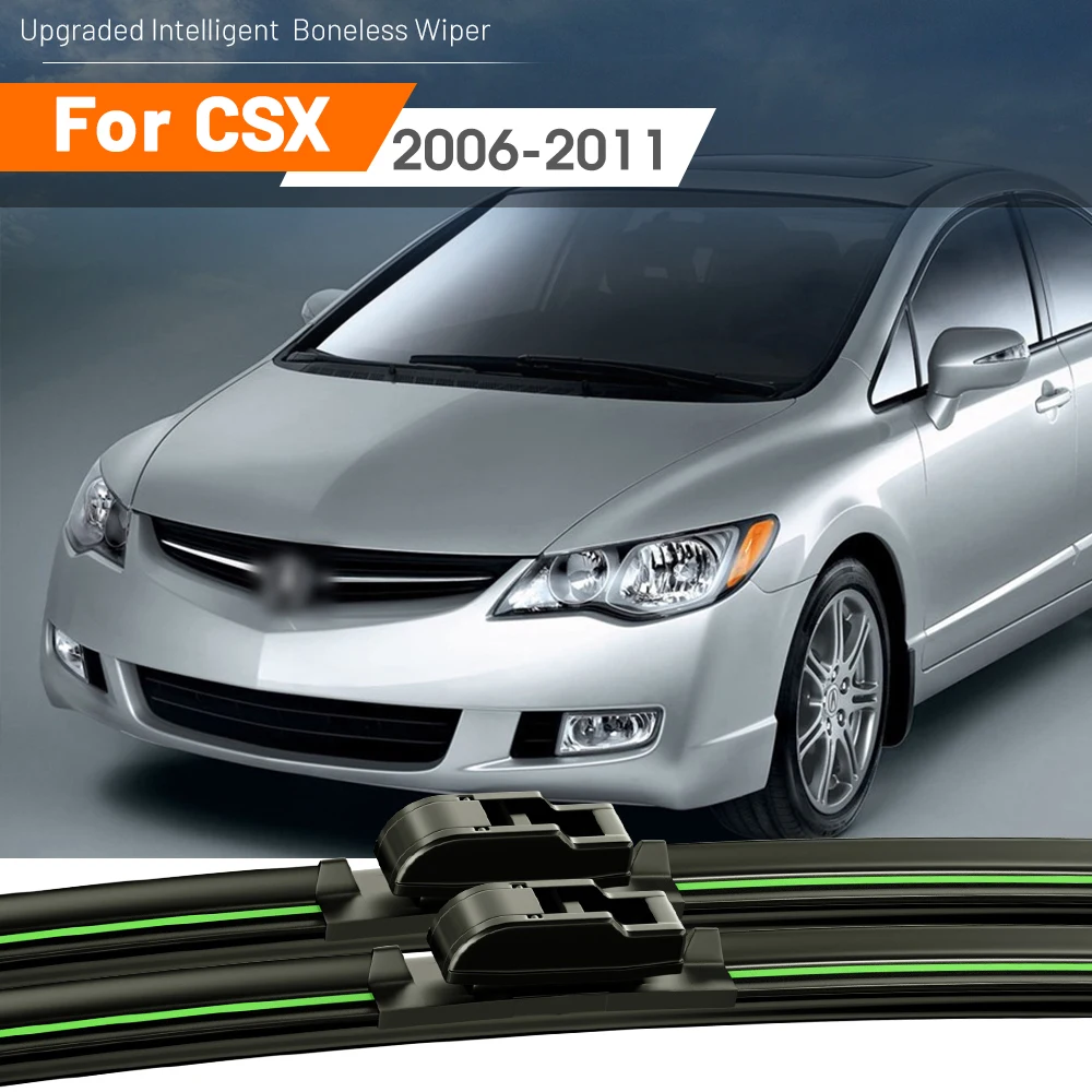 2pcs For Acura CSX 2006-2011 Front Windshield Wiper Blades 2007 2008 2009 2010 Windscreen Window Accessories
2pcs For Acura CSX 2006-2011 Front Windshield Wiper Blades 2007 2008 2009 2010 Windscreen Window Accessories