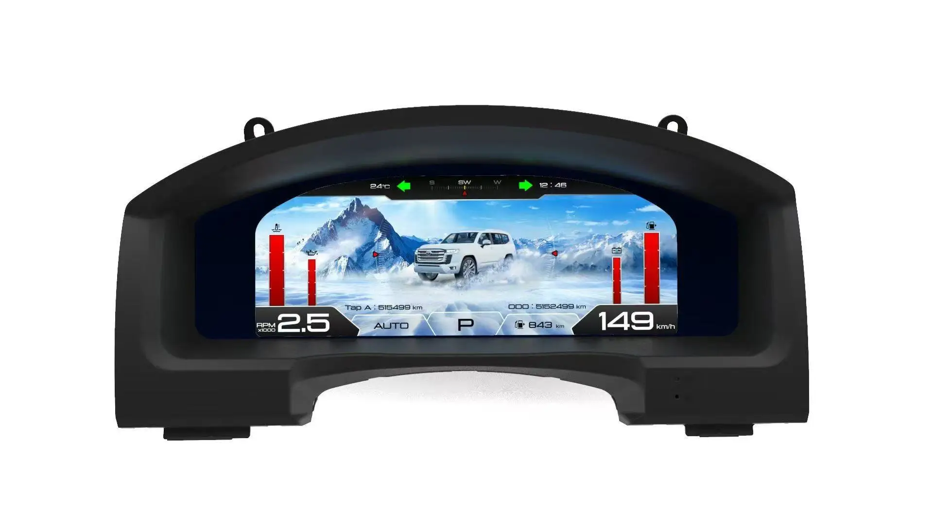 Для Toyota Land Cruiser LC200 09 ~ 19 цифровой приборный спидометр
Для Toyota Land Cruiser LC200 09 ~ 19 цифровой приборный спидометр