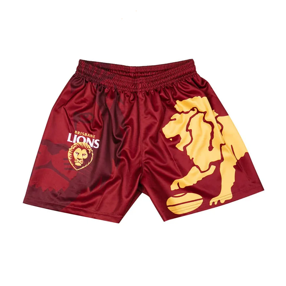 2025 Summer Brisbane Lions Burgundy Match Breathable Training Shorts! Dual-Sided Golden Lion Totem × ‘AFL Bloodline’ for Unisex
2025 Summer Brisbane Lions Burgundy Match Breathable Training Shorts! Dual-Sided Golden Lion Totem × ‘AFL Bloodline’ for Unisex