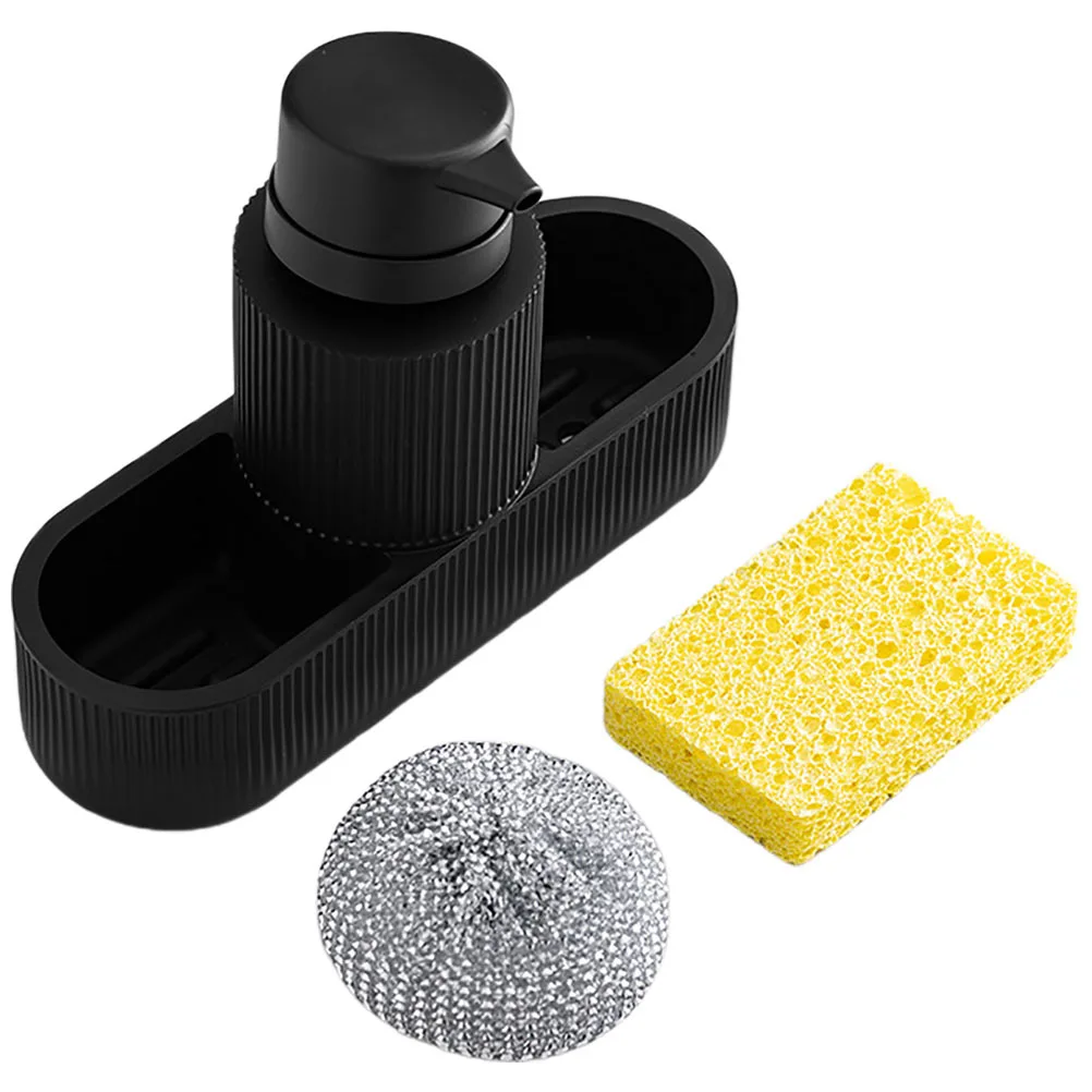 1Set Resin Kitchen Dish Soap Dispenser Minimalist Pump for Sink with Sponge Holder Brush Organizer Efficient Soap and Sponge
1Set Resin Kitchen Dish Soap Dispenser Minimalist Pump for Sink with Sponge Holder Brush Organizer Efficient Soap and Sponge
