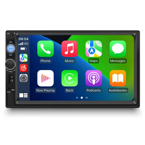 MEKEDE 2 Din MP5 lecteur autoradio pour Autoradio universel lecteur multimédia 2DIN Auto audio USB BT TF carte 7 pouces HD écran tactile