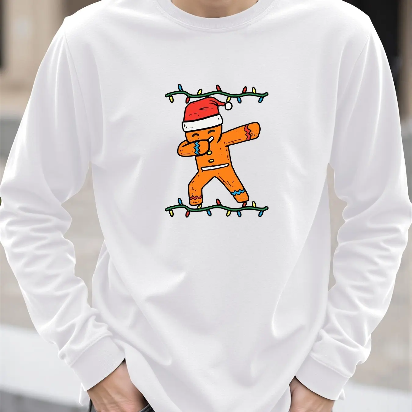 Funny Christmas Harajuku 3D Print Men's T-Shirts Fashion X'mas New Year Clothing Casual O-neck Long Sleeve Tops Autumn Loose Tee
Funny Christmas Harajuku 3D Print Men's T-Shirts Fashion X'mas New Year Clothing Casual O-neck Long Sleeve Tops Autumn Loose Tee