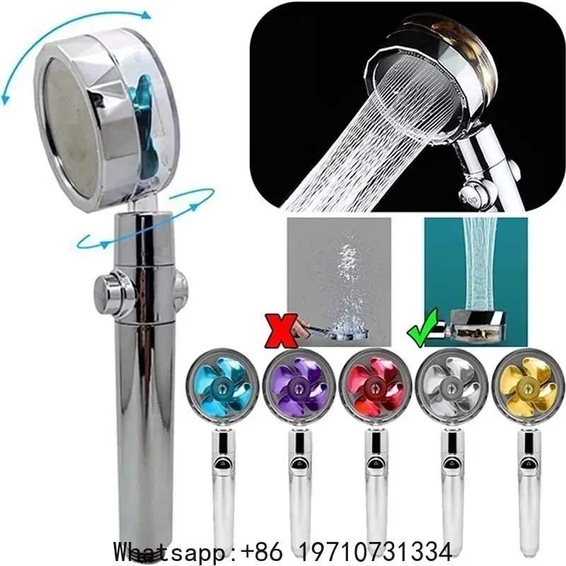 Propeller Fan Blade Turbo Shower Shower Head Shower Head Bath Powerful Pressurized Small Waist Flower
Propeller Fan Blade Turbo Shower Shower Head Shower Head Bath Powerful Pressurized Small Waist Flower