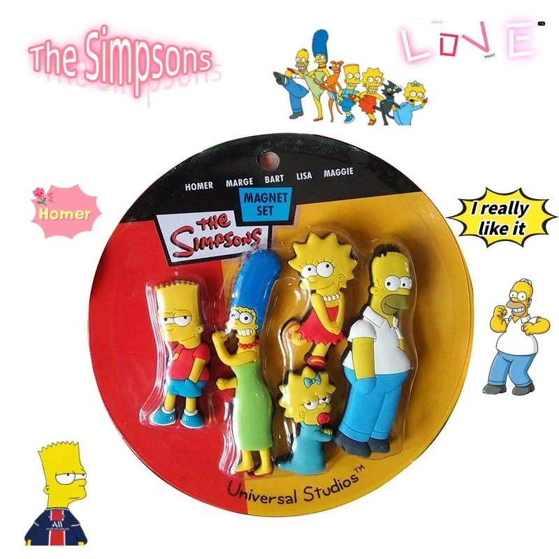 Cute Cartoon The Simpsons Hommer Marge Bert Magnet Anime Peripheral Creative Personalized Refrigerator Decoration Sticker Gift
Cute Cartoon The Simpsons Hommer Marge Bert Magnet Anime Peripheral Creative Personalized Refrigerator Decoration Sticker Gift