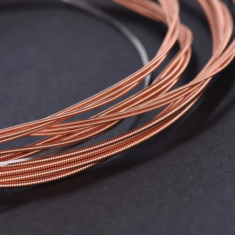 Orphee Tx620-P Extra Light Acoustic Strings 1-Pack Bulk Set, High Carbon Steel, Pro Grade Folk Guitar Strings
Orphee Tx620-P Extra Light Acoustic Strings 1-Pack Bulk Set, High Carbon Steel, Pro Grade Folk Guitar Strings