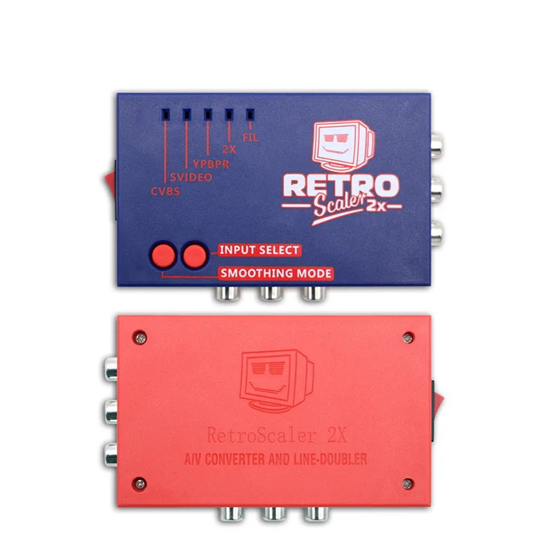 RetroScaler2x high definition converter AV to HDMI converter Line multiplier/ODV version of OSSC
RetroScaler2x high definition converter AV to HDMI converter Line multiplier/ODV version of OSSC