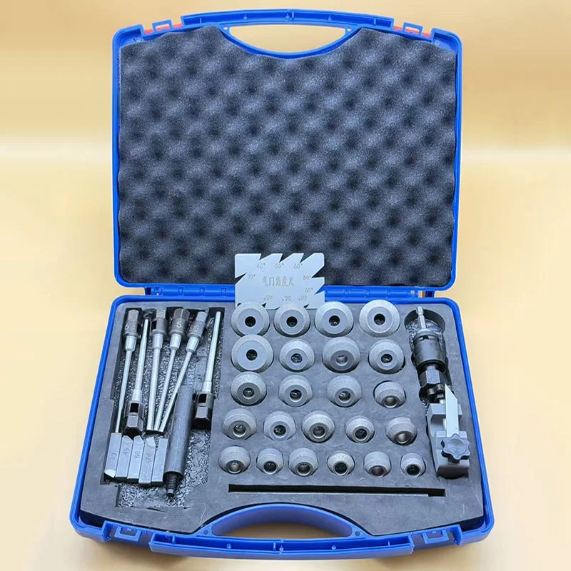 Engine Valve Seat Hard Alloy Reamer Grinding Wheel Set 30/45/60/70/90 Degree Blade 20mm-38mm Diamond Grinding Wheel
Engine Valve Seat Hard Alloy Reamer Grinding Wheel Set 30/45/60/70/90 Degree Blade 20mm-38mm Diamond Grinding Wheel