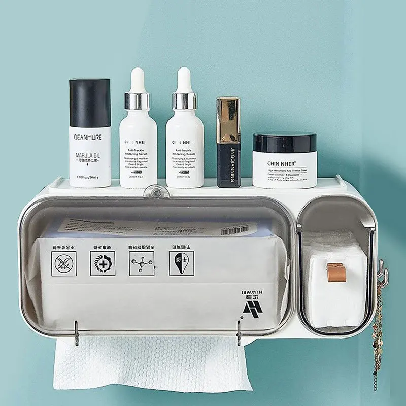 Custom Face Towel Storage Box Wall-Mounted No-Drill Light Luxury Dustproof Disposable Cotton Pad Bathroom Shelf Toilet
Custom Face Towel Storage Box Wall-Mounted No-Drill Light Luxury Dustproof Disposable Cotton Pad Bathroom Shelf Toilet