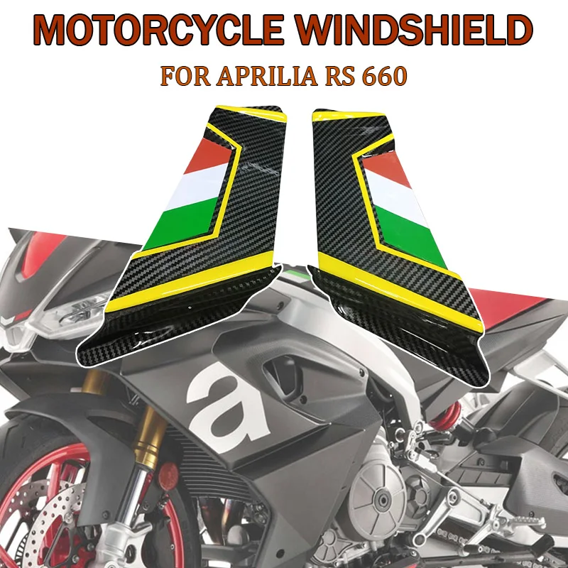 Aerodynamic For Aprilia RS 660 Tuono 660 2021 2022 2023 Fixed Wing RS660 Fixed Winglet Aerodynamic Fixed Wing Winglet
Aerodynamic For Aprilia RS 660 Tuono 660 2021 2022 2023 Fixed Wing RS660 Fixed Winglet Aerodynamic Fixed Wing Winglet