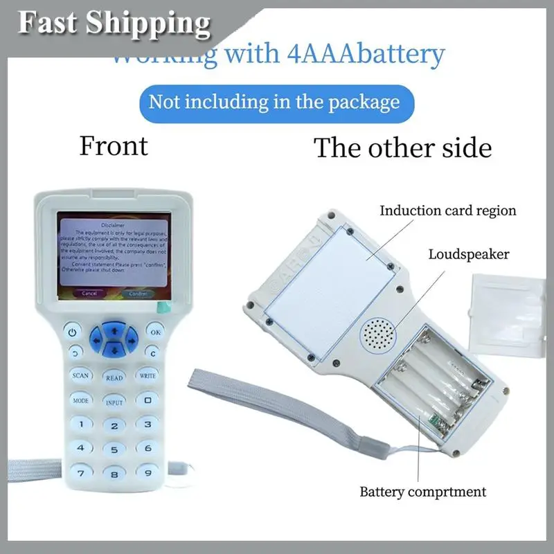 A91P RFID Copier RFID Reader Writer Multi-Frequency RFID Card Reader Smart Card Decoder For Access Control Home Security
A91P RFID Copier RFID Reader Writer Multi-Frequency RFID Card Reader Smart Card Decoder For Access Control Home Security
