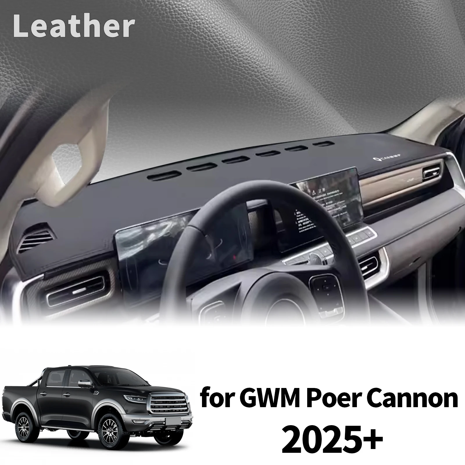 fit for GWM Poer Cannon 2025-2027 Custom Fit Car Dashboard Cover Sunshade Dash Mat Anti‑Slip Dashmat Protector Pad Accessories
fit for GWM Poer Cannon 2025-2027 Custom Fit Car Dashboard Cover Sunshade Dash Mat Anti‑Slip Dashmat Protector Pad Accessories