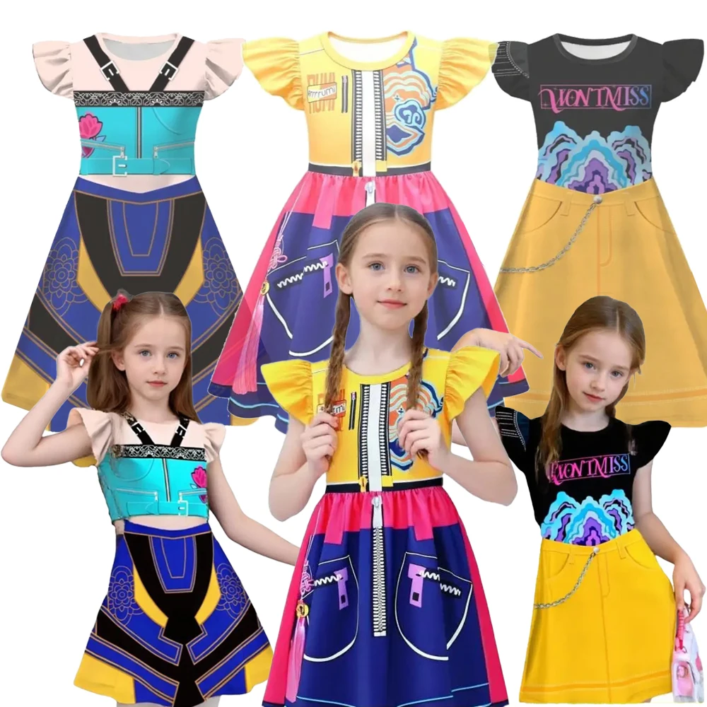 Anime K-Pop Demon Hunter Rumi Zoey Mira Cosplay Costume - Cute Flying Sleeve Dress for Halloween Party Roleplay Daily Wear
Anime K-Pop Demon Hunter Rumi Zoey Mira Cosplay Costume - Cute Flying Sleeve Dress for Halloween Party Roleplay Daily Wear