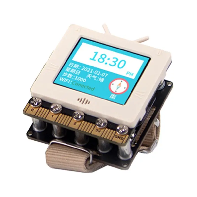 A43M K-Watch для платы расширения Micro:Bit, модуль K-Watch, программируемый часовой модуль, редактор Python (синий)
A43M K-Watch для платы расширения Micro:Bit, модуль K-Watch, программируемый часовой модуль, редактор Python (синий)