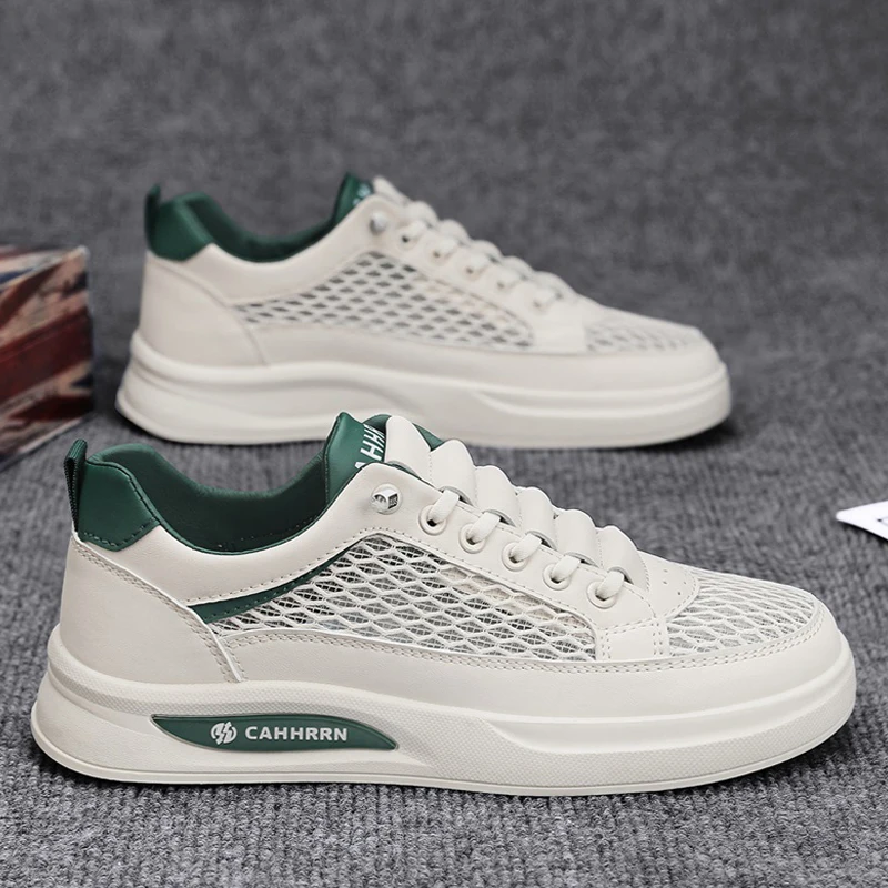 Men's Slip-On Sports Shoes Breathable Mesh Anti-Odor Single Net Summer New Arrival Comfortable Leisure White Board Shoes
Men's Slip-On Sports Shoes Breathable Mesh Anti-Odor Single Net Summer New Arrival Comfortable Leisure White Board Shoes