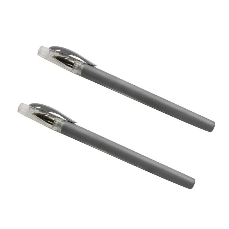 Gel Pens, 0.7 mm, Silver, 2/Pack
Gel Pens, 0.7 mm, Silver, 2/Pack