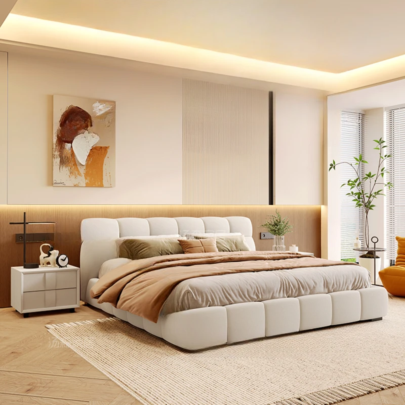 Supplies Frame Double Bed Nordic Unique King Size Living Room Double Bed Luxury Modern Design Beliche Chinese Style Furniture
Supplies Frame Double Bed Nordic Unique King Size Living Room Double Bed Luxury Modern Design Beliche Chinese Style Furniture