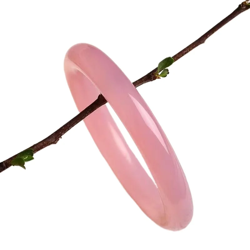 Ice Seed Powder Chalcedony Bracelet, Girl's Round Bracelet, Fresh Lotus Root Pink Color Bracelet
Ice Seed Powder Chalcedony Bracelet, Girl's Round Bracelet, Fresh Lotus Root Pink Color Bracelet