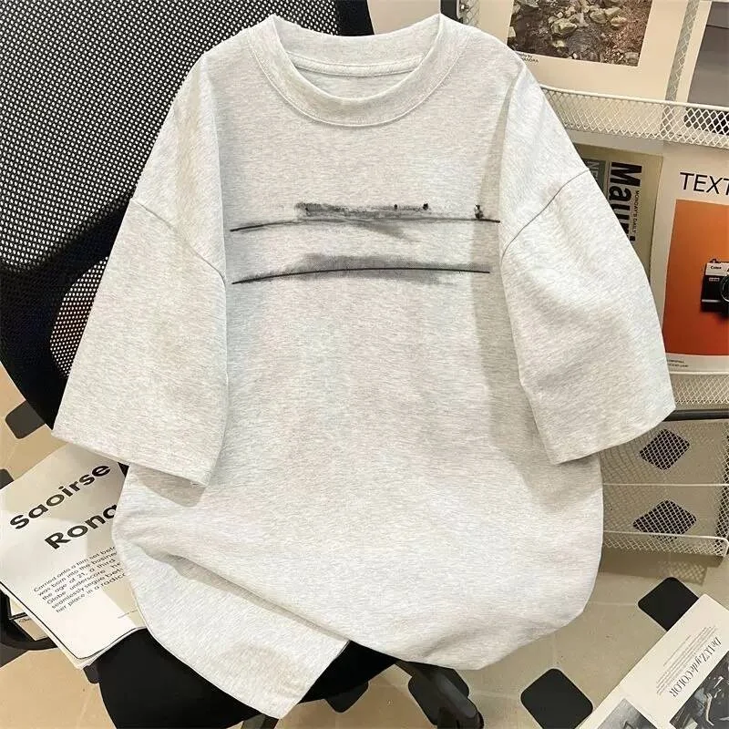 Unisex Pure Cotton Short Sleeve T-Shirt Summer Breathable Loose Fit Printed Casual Top for Men And Women
Unisex Pure Cotton Short Sleeve T-Shirt Summer Breathable Loose Fit Printed Casual Top for Men And Women