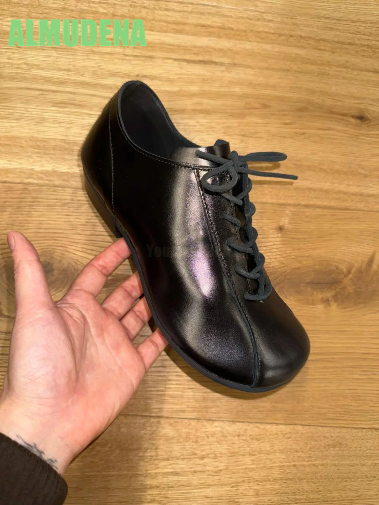 Black Strap Round Toe Leather Shoes Women's Niche Personality Derby Shoes Low Heel Deep Mouth Casual and Comfortable Single Shoe
Black Strap Round Toe Leather Shoes Women's Niche Personality Derby Shoes Low Heel Deep Mouth Casual and Comfortable Single Shoe