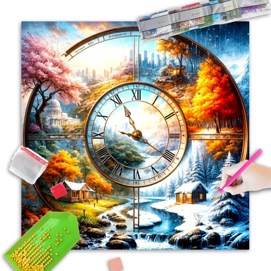 GATYZTORY 5D DIY Diamond Embroidery Mountain Landscape Mosaic Tai Chi Picture Rhinestones Flower Painting River Wall Decor
GATYZTORY 5D DIY Diamond Embroidery Mountain Landscape Mosaic Tai Chi Picture Rhinestones Flower Painting River Wall Decor