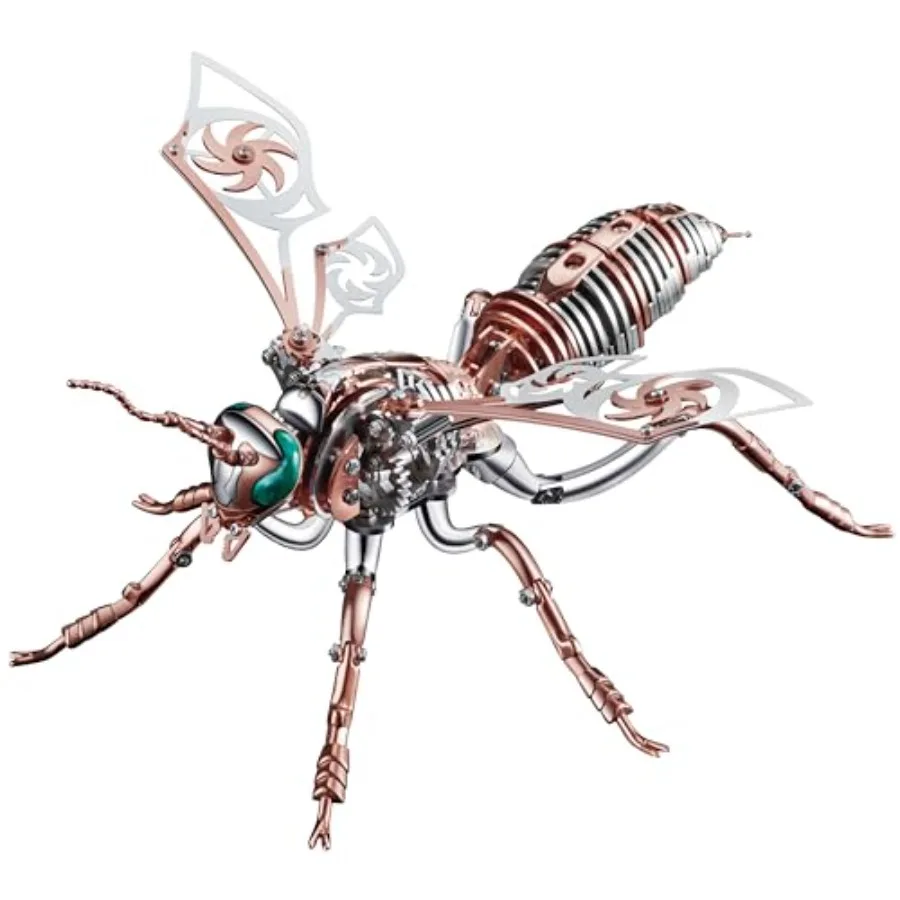 3D Metal Wasp Puzzles for Adults Model Kits Mechanical Building Blocks Difficult DIY Assembly for Men
3D Metal Wasp Puzzles for Adults Model Kits Mechanical Building Blocks Difficult DIY Assembly for Men