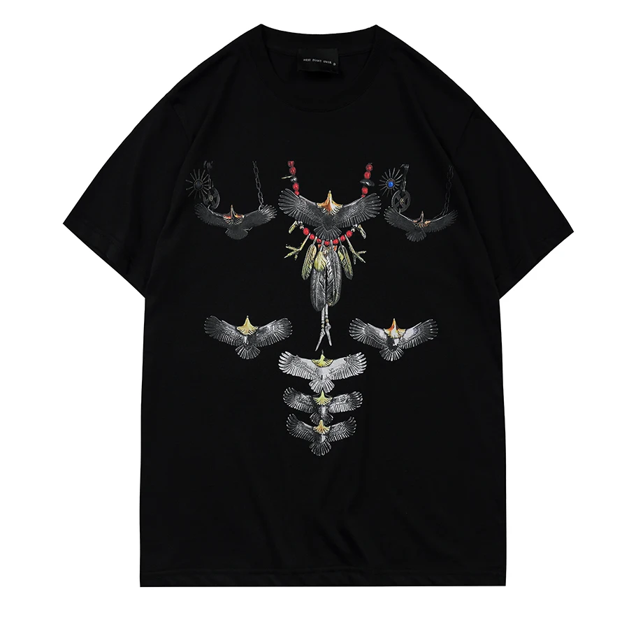 Футболка Kornit Faion Brand для пар, с круглым вырезом, коротким рукавом, свободного кроя, с прямым принтом в виде орлиного пера, молодежная, летняя.
Футболка Kornit Faion Brand для пар, с круглым вырезом, коротким рукавом, свободного кроя, с прямым принтом в виде орлиного пера, молодежная, летняя.