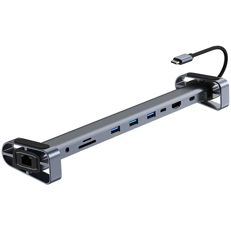ATP-USB C-концентратор типа C для совместимого аудиоразъема 3,5 мм, адаптер USB 3.0 10 в 1, док-станция типа C, разветвитель USB C, подставка для ноутбука
ATP-USB C-концентратор типа C для совместимого аудиоразъема 3,5 мм, адаптер USB 3.0 10 в 1, док-станция типа C, разветвитель USB C, подставка для ноутбука