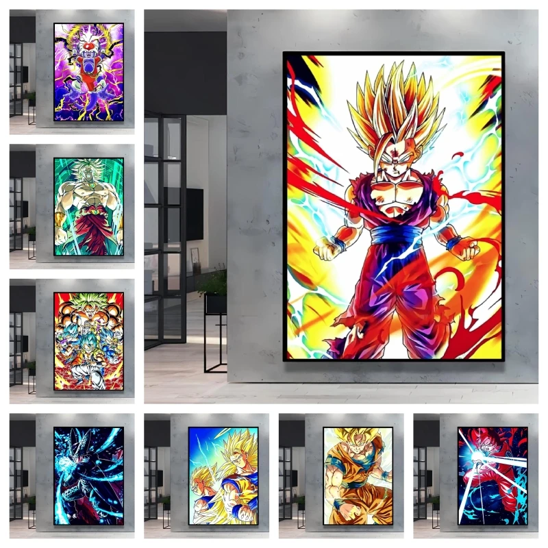 Poster and Painting Dragon Ball Picture Goku Wall Art Gifts Comics Pictures Canvas Painting Home Decoration Kid Action Figures
Poster and Painting Dragon Ball Picture Goku Wall Art Gifts Comics Pictures Canvas Painting Home Decoration Kid Action Figures