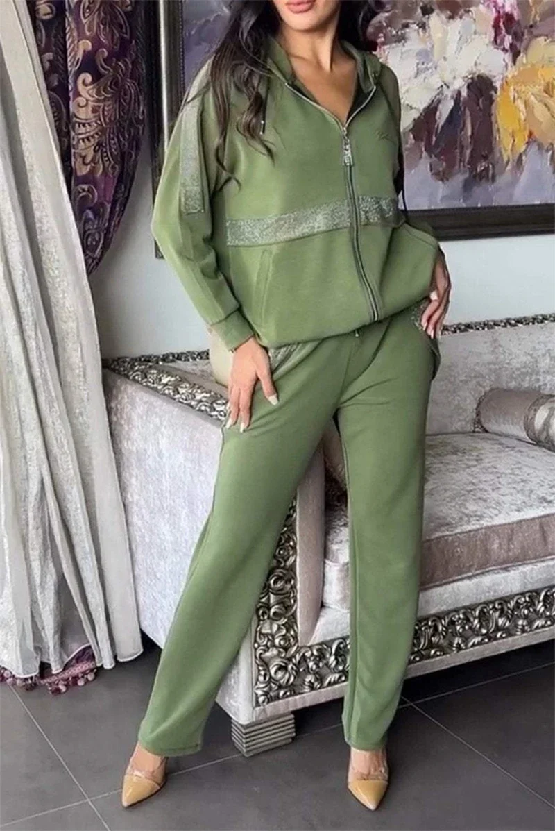Streetwear 2 Piece Sets Women Outfit Spring Clothes Women 2025 Zipper Patchwork Hooded Top Pant Sets Casual Sweatsuits Woman Set
Streetwear 2 Piece Sets Women Outfit Spring Clothes Women 2025 Zipper Patchwork Hooded Top Pant Sets Casual Sweatsuits Woman Set