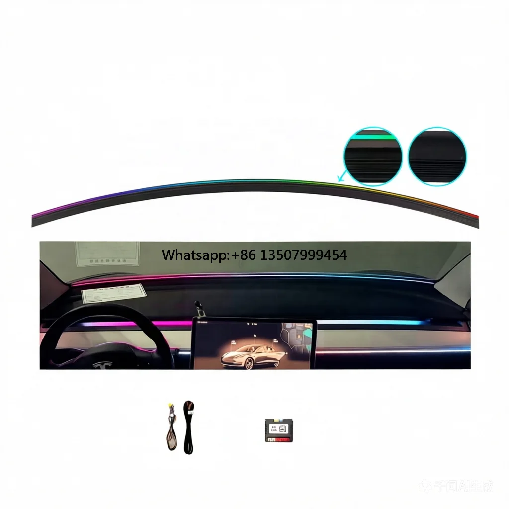 for Universal Car Fitment Model Instrument Ambient Light LED Wrap-Around Center Console 64-Color Atmosphere 9-16V
for Universal Car Fitment Model Instrument Ambient Light LED Wrap-Around Center Console 64-Color Atmosphere 9-16V