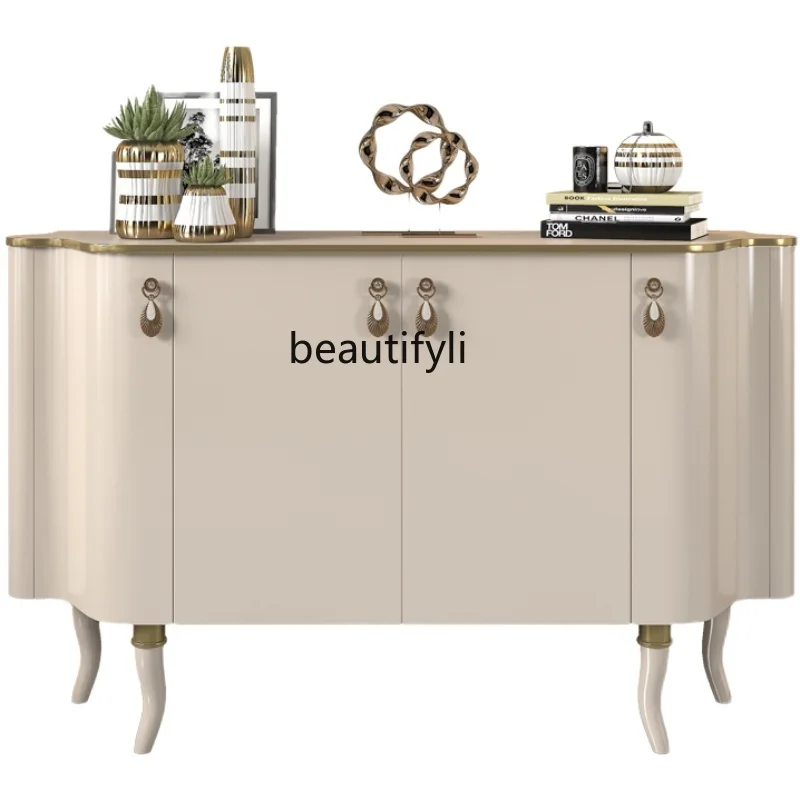 Italian-Style Entrance Cabinet Solid Wood Villa Sideboard Cabinet Post-Modern Entrance Wine Cabinet
Italian-Style Entrance Cabinet Solid Wood Villa Sideboard Cabinet Post-Modern Entrance Wine Cabinet