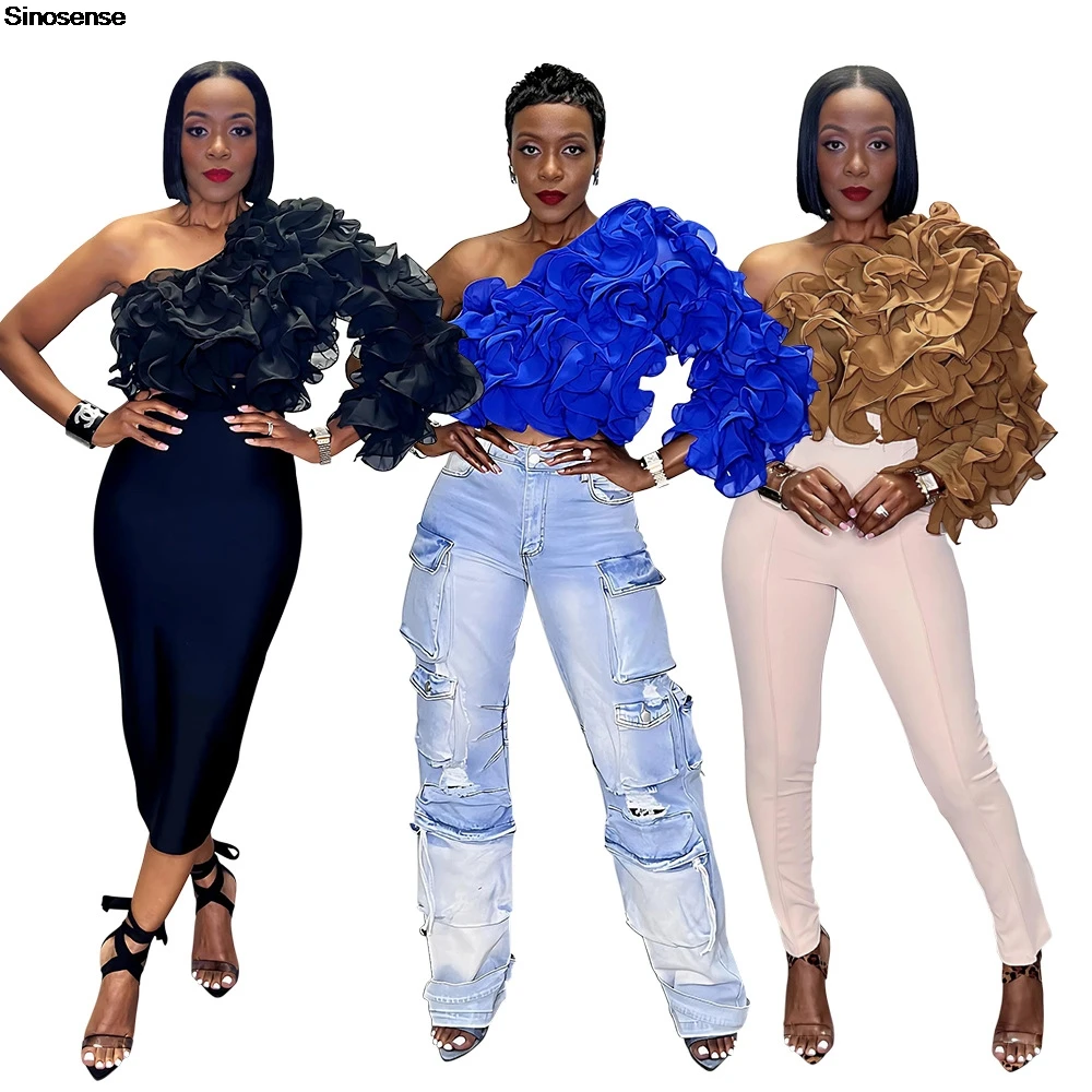 Женская блузка на одно плечо с рюшами и длинными рукавами, однотонные летние укороченные топы Y2K Going Out Street Date Night Club Party Shirts Tops
Женская блузка на одно плечо с рюшами и длинными рукавами, однотонные летние укороченные топы Y2K Going Out Street Date Night Club Party Shirts Tops